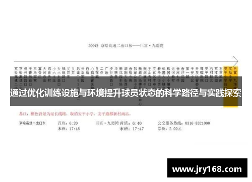 通过优化训练设施与环境提升球员状态的科学路径与实践探索